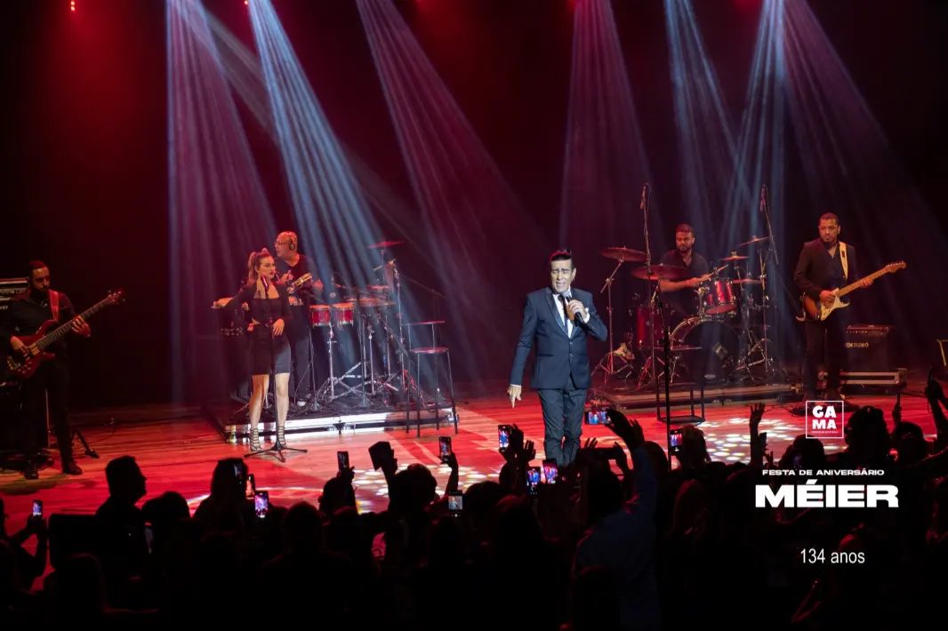 Show Nany People no Teatro Imperator, Méier, produzido pela Gama